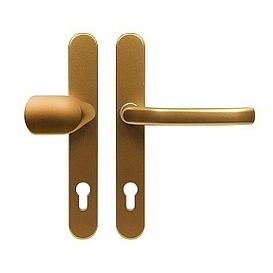   RHD.0030.F9 Kování pro plast.dv.92mm madlo-klika F4 bronz *