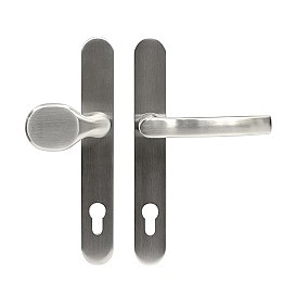   RHD.0040 Kování pro plast.dv.92mm madlo-klika NEREZ *