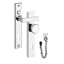   KOVÁNÍ bezpečnostní 802 knofl. s řetízkem 90 chrom výprodej !