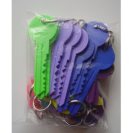   PŘÍVĚSEK klíč barevný  [25]