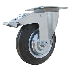   KOLEČKO pr.125/ 100kg otočné s brdou 002926