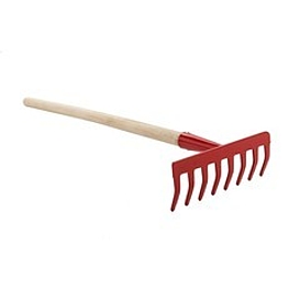   10090 Dětské nářadí hráběs násadou 60cm *