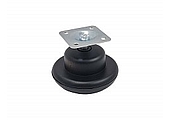  Kluzák s plotýnkou C65 černý MAT 45mm