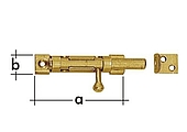  ZÁSTRČ WOS 70 s kulatým jezdcem 70x10mm (10)