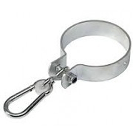   1285-120 Objímka houpačk.s karabinou 120mm Zn [4]*