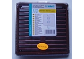  MŘÍŽKA větrací UH 150x150 s žaluzií hnědá  0214 +
