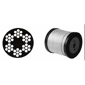   LANO ocelové 6/8 PVC 3495-68 [100]*