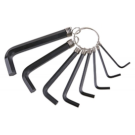   IMBUS klíče 2-10mm na kroužku 8dílů  18499