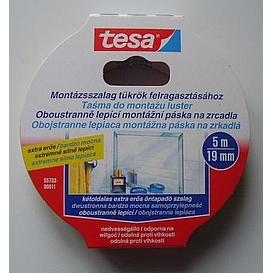   PÁSKA montážní na zrcadla 5mx19mm bílá
