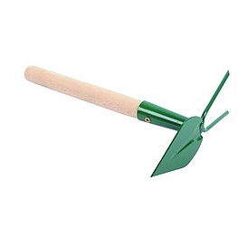   MOTYKA srdcová dvouhrotá s násadou 27cm  6528