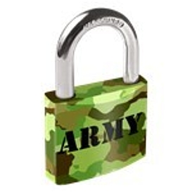   ZÁMEK visací ARMY 3 klíče