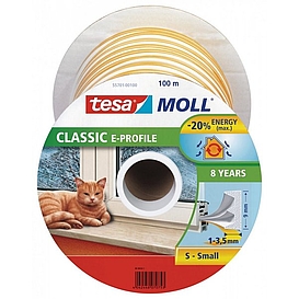   TĚSNĚNÍ samolepící  K100/B (profil E) TESA [bal 100m]