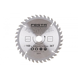  KOTOUČ na dřevo TCT 160x20mm 36z SK 22311 *