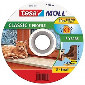   TĚSNĚNÍ samolepící K100/H (profil E) TESA  [bal 100m]