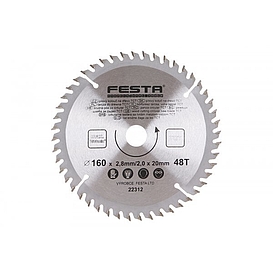   KOTOUČ na dřevo TCT 160x20mm 48z SK 22312 *
