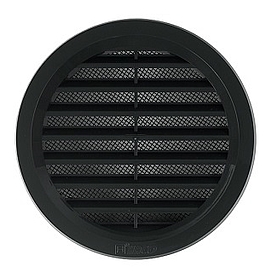   Větrací mřížka kruhová pr.125mm antracit 0427 *