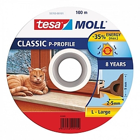   TĚSNĚNÍ samolepící  P100/H (profil P) TESA [bal 100m]