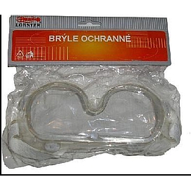   BRÝLE ochranné s gumou 97303