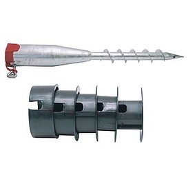   KOTEVNÍ SADA sloupku univerzal (Zemní vrut) 550mm,5+1ks *55450