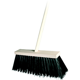   KARTÁČ silniční 30cm s holí černý *