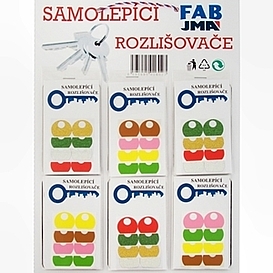   ROZLIŠOVAČ lepícíMIX (kulatý, hranatý,RS)  tablo 30sáčků po 4 párech