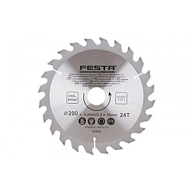   KOTOUČ na dřevo TCT 200x30mm 24z SK 22322 *