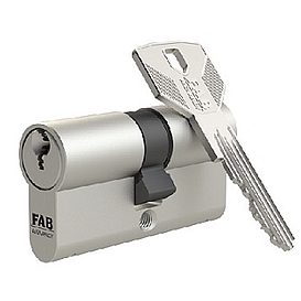  VLOŽKA FAB 2P.00/DNs 40+45 cylindrická PROFI Nikl  3 klíče *