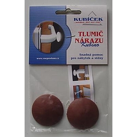   TLUMIČ nárazu Kubino hnědý