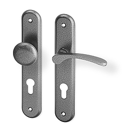   VIOLA kování klika+koule 72 fab patina Levá*