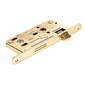   ZÁMEK zadlabací K135 P-L WC 2xklika 72/80 zinek