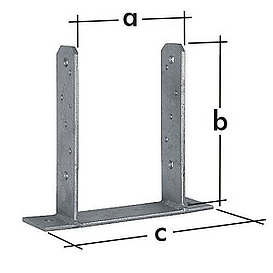   PATKA sloupku PST 140(141x200x5) typu TT *