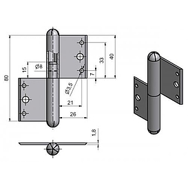   ZÁVĚS okenní 80 L    (20)