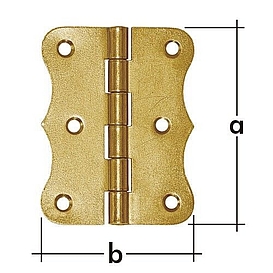   ZÁVĚS ZO 80x stavební ozdobný 80x63x1,5mm [20] *