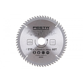   KOTOUČ na dřevo TCT 210x30mm 60z SK 22333 *