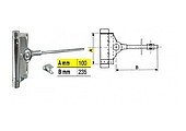  PRUŽINOVÝ zavírač 40kg F1-91/2