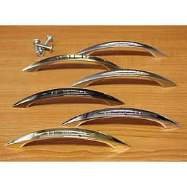   Nábytková ÚCHYTKA Gladiola 96mm nikl satén