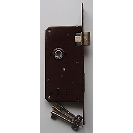   ZÁMEK vratový na doz.klíč P  trn 10x10 rozteč90*