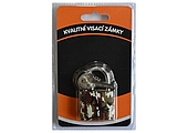  ZÁMEK visací s potiskem ARMY 38 mm 3kl.