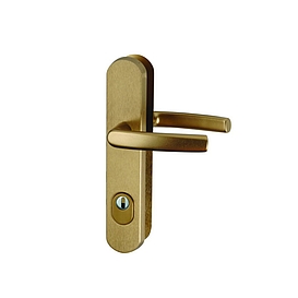   KOVÁNÍ bezpečnostní s překrytkou R111 72mm Tb2 F4 bronzový