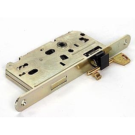   ZÁMEK zadlabací K220C Levý 72/77 bZN čelo18 *