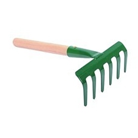   488 (6562) hrábě 6hroté s násadou 24cm