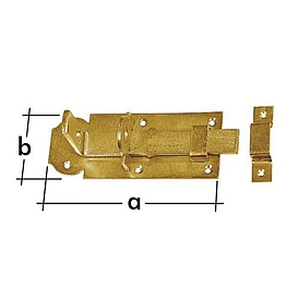   ZÁSTRČ WZP 140 zamykací rovná 140x45x5,0mm * (10)