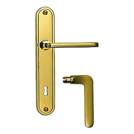   KOVÁNÍ interiérové Klasik 90mm klíč titan zlatý