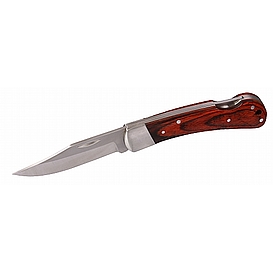   NŮŽ kapesni WOODY, dřevo/kov 16235