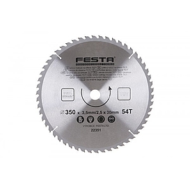   KOTOUČ na dřevo TCT 350x30mm 54z SK 22351 *