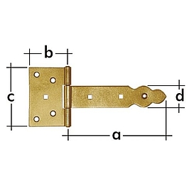   ZÁVĚS ZBL 150 brankový lehký 150x25x1,5mm (10) *