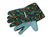  Rukavice zahradní s terčíky v.9 /květinky/