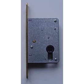   ZÁMEK na posuvné dvěře 7cm COBRA 70/160 WC OLV