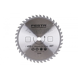   KOTOUČ na dřevo TCT 400x30mm 40z SK 22355 *