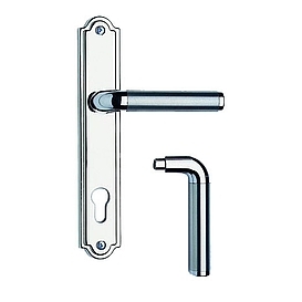   KOVÁNÍ interiérové Viktoria 90mm klíč Titan zlatá  klika matná*